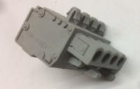CONECTOR WAGO 231-104/008-000 fêmea 4 polos