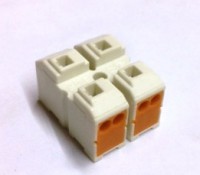WAGO 272-402 2 POLE TERMINAL BLOCK FEMALE 