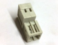 CONECTOR WAGO 734-302 macho 2 pinos.