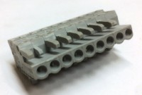 CONECTOR WAGO 231-109/008-000 BASE ENCAIXE 9 VIAS 