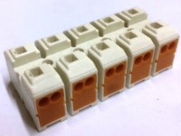 CONECTOR WAGO 272-405 - 5VIAS FÊMEA KIT 09 PEÇAS