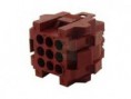 CONECTOR RECEPTÁCULO TYCO 207439-1 9 VIAS 